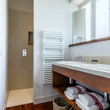 度假居 Arkua - Modern House 4bdr Terrasse And Parking - City Centre 比亚里茨