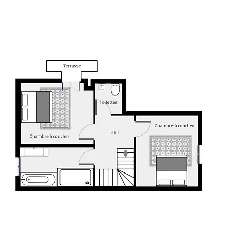 Arkua - Modern House 4bdr Terrasse And Parking - City Centre 比亚里茨